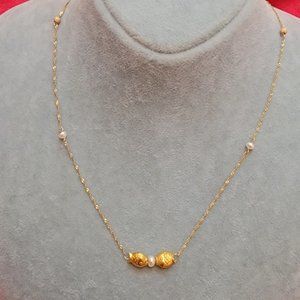 18K Gold necklace